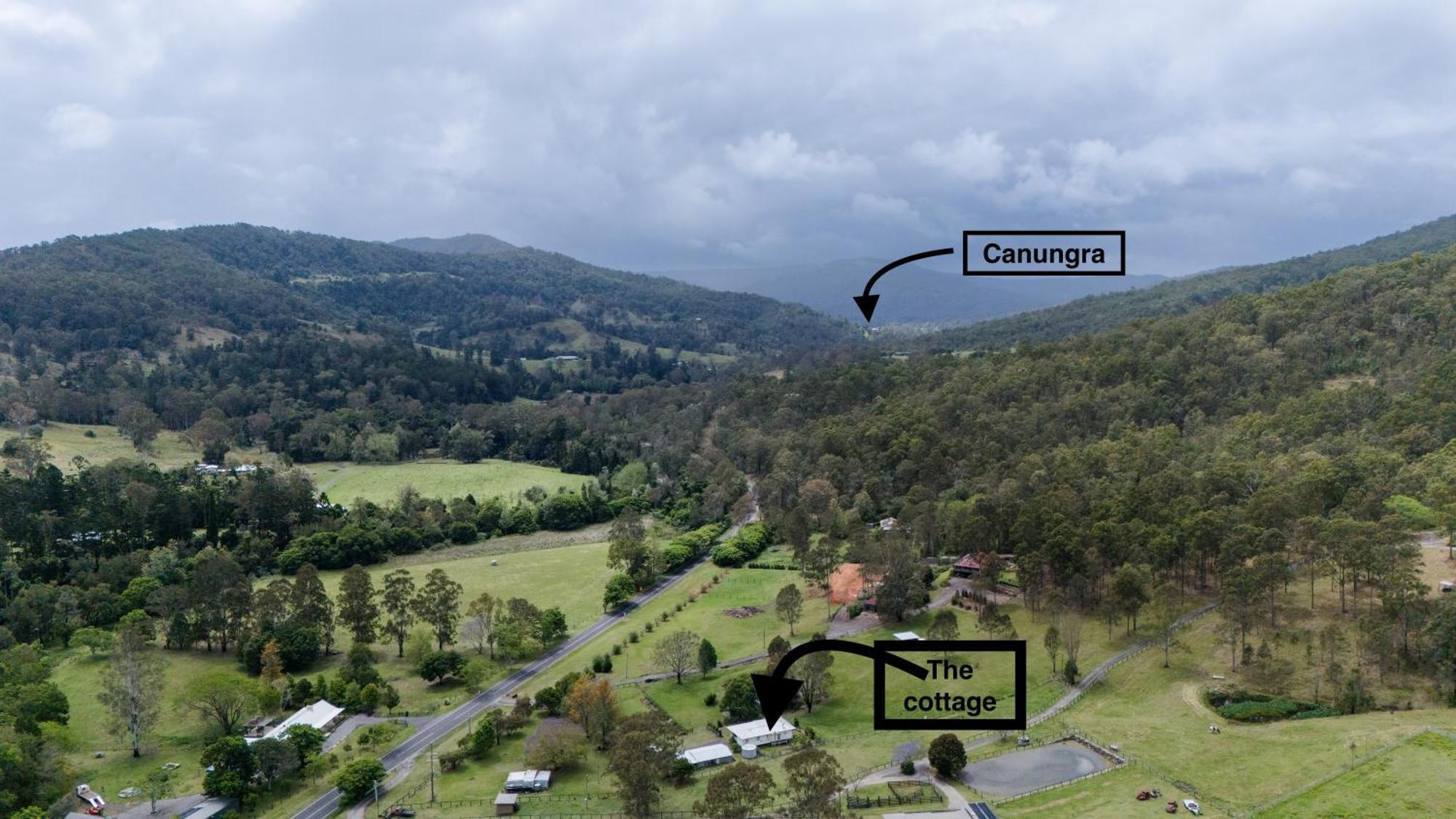 Cottage On Lamington Canungra ภายนอก รูปภาพ
